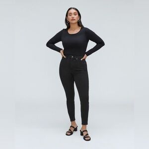 Everlane The Way-High® Hourglass Black Skinny Jeans